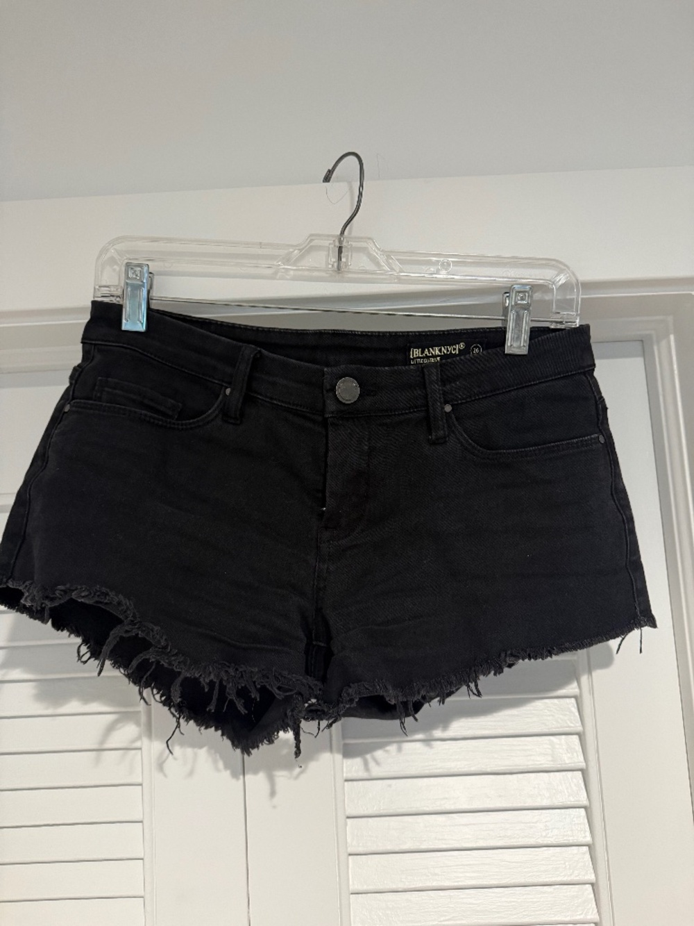 Blank NYC, Black Jean Shorts